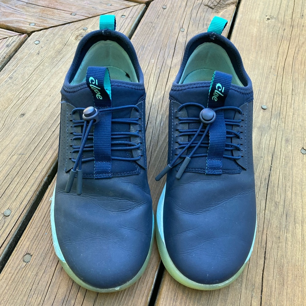 Clove shoes size 8.5 women’s aqua blue